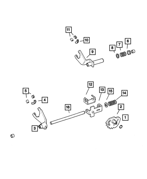 Fork and Rails for 2006 Dodge Dakota #0