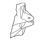 97034148301 - : 2011-2016 Porsche Panamera - Brake Air Duct for Porsche: Panamera Image