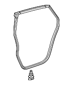 6787247040 - : Surround Weather-Strip for Toyota: Prius V Image