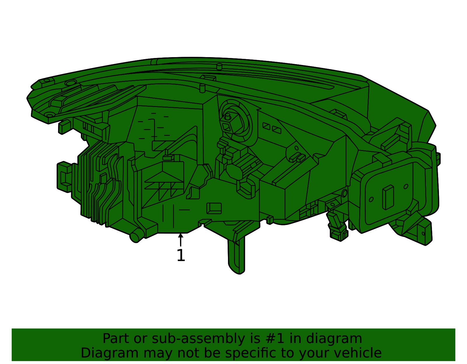 Genuine Headlamp Assembly (lh) (p16 Kicks) - 26060-7LF5A