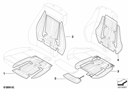Electric Parts for Seat Heating for 2013 BMW X1 28iX #0