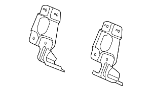 39111TX4A20 - : Tuner Bracket for Acura Image