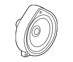39120STKA12 - Body: Door Speaker for Acura: ILX, RDX, TL Image