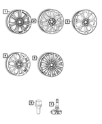 6QL85MAAAA - : Aluminum Wheel for Mopar Image