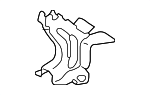 1K0886177D - Body: Seat Frame Bracket for Volkswagen Image