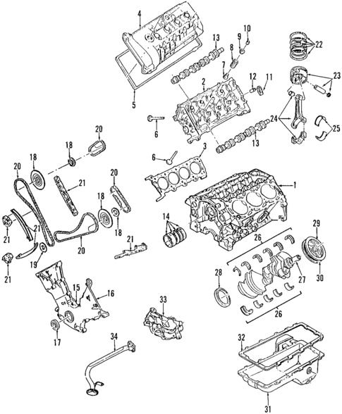 Oil Pump for 2004 Ford Mustang #0