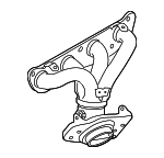 14002ET00A - Exhaust: Exhaust Manifold for Nissan: NV200, Sentra, Versa Image