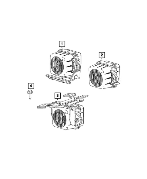 Horns for 2024 Chrysler Pacifica #0
