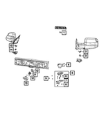 4672644AJ - Electrical: Forward Facing Camera for Ram: 2500, 3500 Image