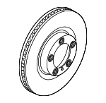 PAC615301 - : Rotor for Porsche: Macan Image