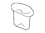 8746086Z00 - Body: Seat Cushion Pad Hook for Suzuki Image