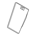 52207499649 - Body: Seat Back Panel for BMW Image