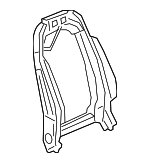 84272355 - : Part# 84272355 Front Passenger Side Seat Back Frame for Cadillac: CTS Image