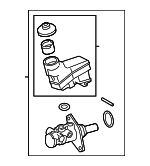 4720106423 - Body: Master Cylinder for Toyota Image