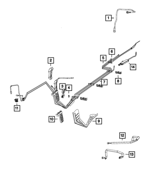 Fuel Lines and Tubes for 2021 Dodge Challenger #0