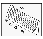 87110B2040 - : Lift Gate Glass for Kia: Soul, Soul EV Image