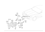 1998200456 - : Front Position Lamp for Mercedes-Benz Image