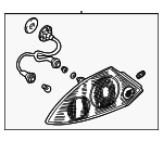 MR990826 - : Tail Lamp Assembly for Mitsubishi: Eclipse Image