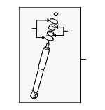 4170065D03 - Suspension: Shock for Suzuki Image