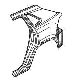 3CM809843 - Body: Quarter Panel for Volkswagen: Atlas Cross Sport Image