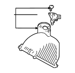 17705F0260 - Engine: Upper Cover for Lexus Image