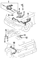 4451060010 - Electrical: Actuator Assembly for Toyota: Land Cruiser Image