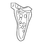 6173653030 - Body: Rear Panel for Lexus: IS F, IS250, IS350 Image