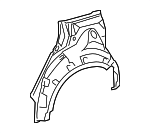 6163153030 - Body: Outer Wheelhouse for Lexus: IS F, IS250, IS350 Image