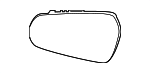 87621J3130 - Body: Mirror Glass for Hyundai: Veloster, Veloster N Image