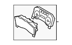 EC3Z10849GA - : Cluster Assembly for Ford: F-250 Super Duty, F-350 Super Duty Image