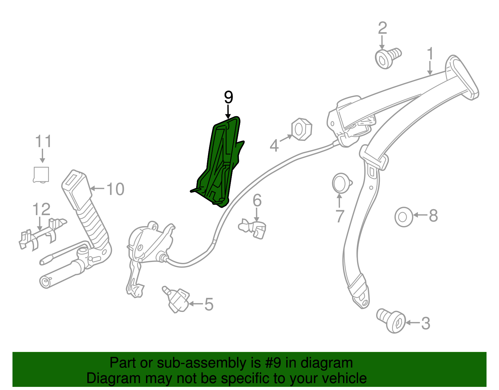 Support Plate - BMW (52-10-7-065-720)