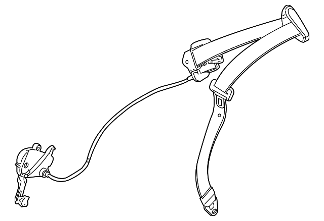 Lap & Shoulder Belt - BMW (72119190236)