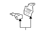 MN143554 - : Solenoid Valve for Mitsubishi: Lancer Image