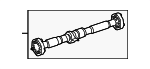 3710011020 - Universals &amp; Rear Axle: Drive Shaft for Lexus: LC500 Image