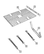 68353372AA - Body Sheet Metal Except Doors: Box Floor Panel for Mopar Image