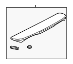 19120356 - Body: Spoiler for Pontiac: Grand Prix Image