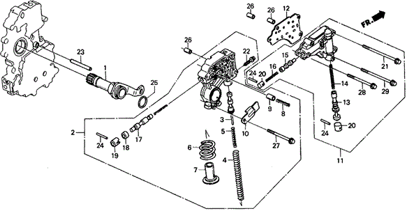 AT Regulator 4WD for 1991 Honda Civic #0