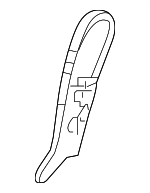 87446EA002 - Body: Recline Cover for Nissan: Frontier, Pathfinder, Xterra Image