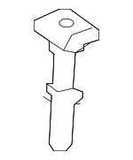 7193147010C0 - Body: Headrest Guide for Scion: iM, iQ | Toyota: Avalon, Corolla, Corolla iM, Highlander, Land Cruiser, Prius C, Prius V, Sienna, Tacoma, Tundra, Venza, Yaris Image