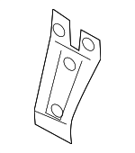5C6805567B - Body: Lock Support for Volkswagen: Jetta Image