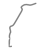 76800T0AP50 - Body: Washer Hose for Honda Image