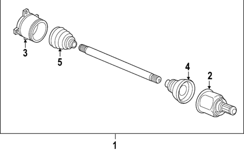 Drive Axles for 2025 INFINITI QX55 #1