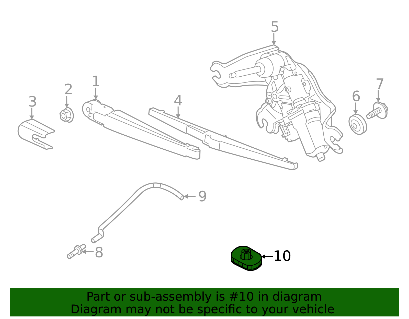 2020-2025 Kia Hose Grommet 98940-3W000 | OEM Parts Online