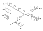 5Q1919275AGRU - Body: Parking Aid Sensor for Audi Image