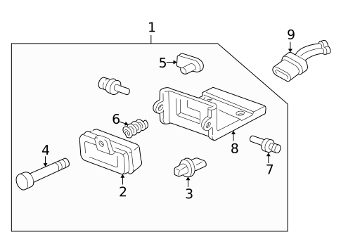 Bulbs - Chassis for 1994 Chevrolet Camaro #0