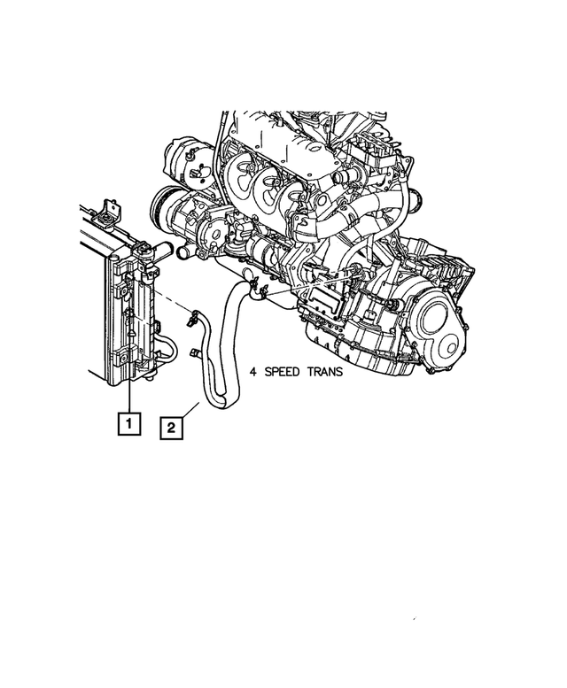 4809272AD - : Oil Cooler, Heavy Duty for Mopar Image