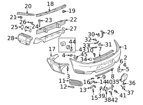 Bumper & Components - Rear for 2003 Porsche 911 #0
