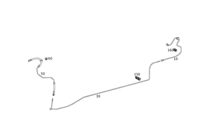 1974760101 - : Fuel Line for Mercedes-Benz Image