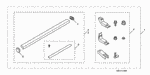 8L33SZA10005 - Accessory Components: END CAP ASSY. A for Honda Image