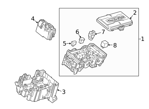 Fuse & Relay for 2023 Buick Envision #0
